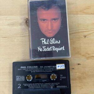 Phil Collins – No Jacket Required Vintage Cassette Tapes C11